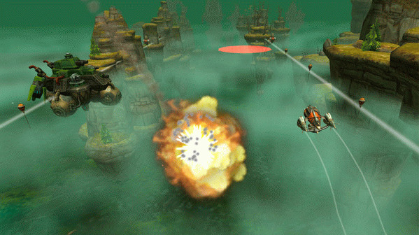 Игра Sky to Fly: Soulless Leviathan, скриншот