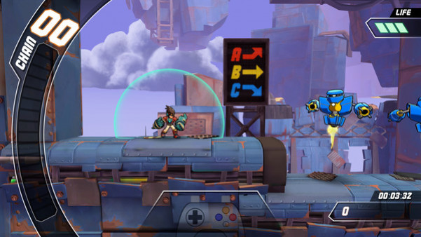 Игра Skybolt Zack, скриншот