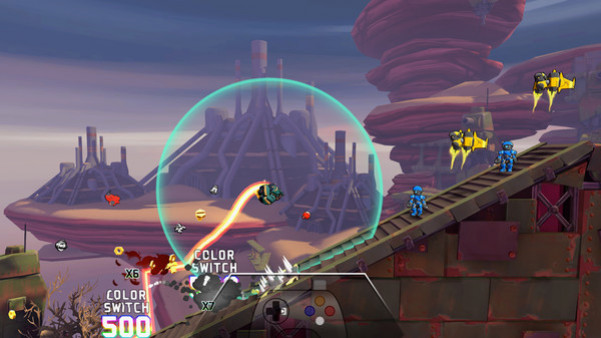Игра Skybolt Zack, скриншот