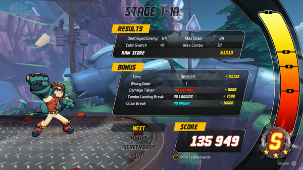 Игра Skybolt Zack, скриншот