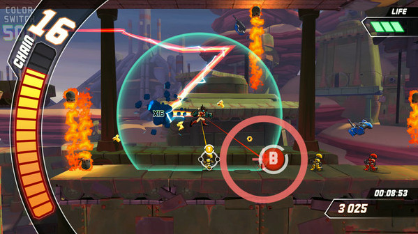 Игра Skybolt Zack, скриншот