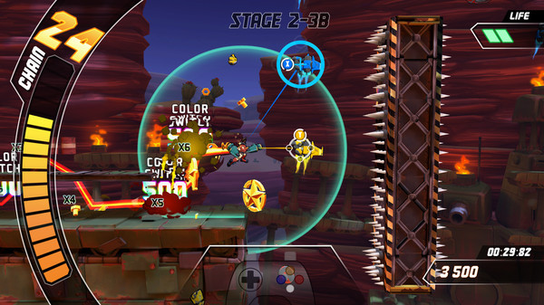 Игра Skybolt Zack, скриншот