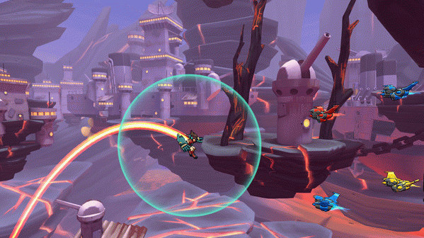 Игра Skybolt Zack, скриншот