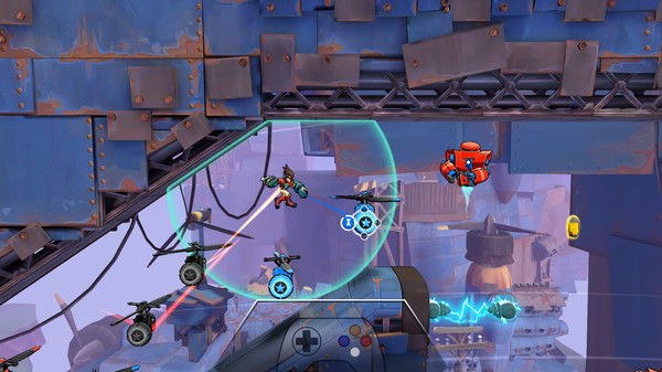 Игра Skybolt Zack, скриншот