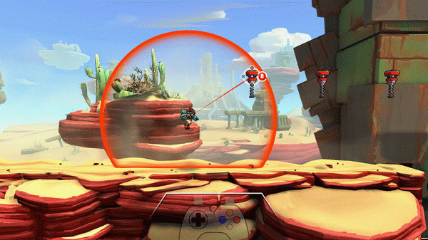 Игра Skybolt Zack, скриншот