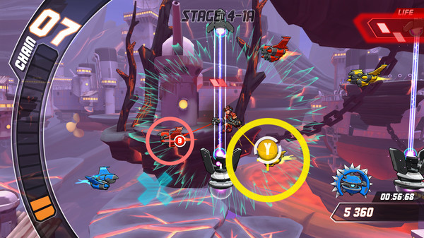 Игра Skybolt Zack, скриншот