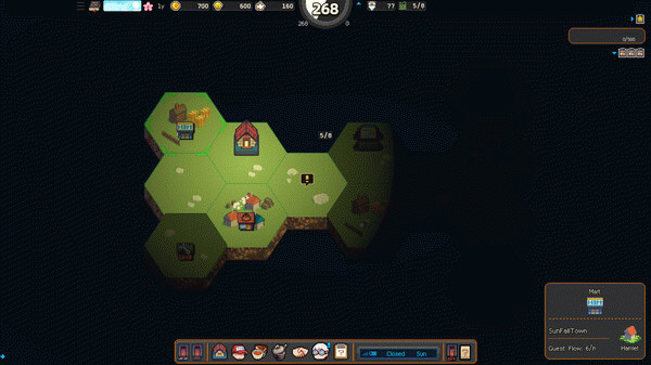 Игра SkyBrew: Entropic Strategist, скриншот