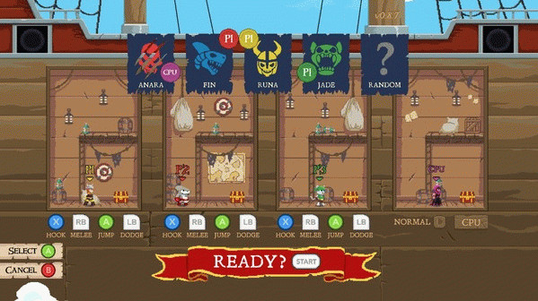 Игра Skyhook, скриншот