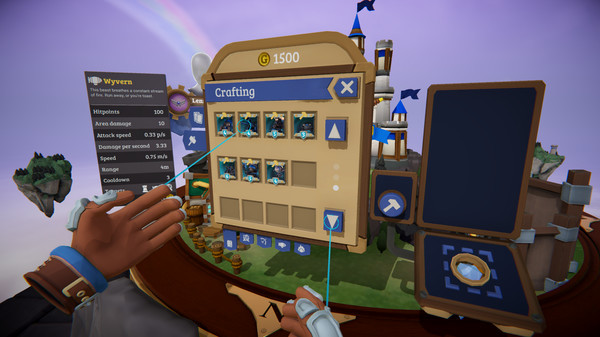 Игра Skyworld: Kingdom Brawl, скриншот