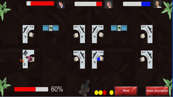 Игра Slack off master, скриншот