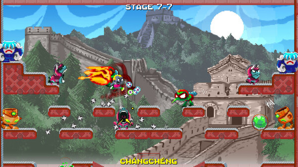 Игра Slam and Roll, скриншот
