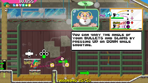 Игра Slam and Roll, скриншот