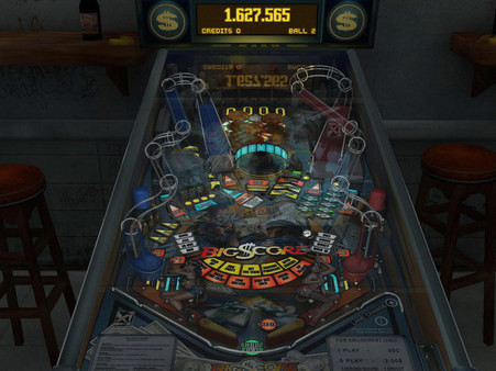 Игра SlamIt Pinball Big Score, скриншот
