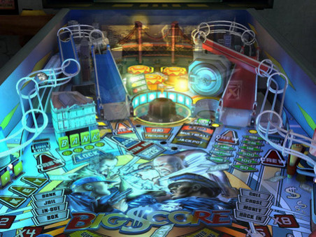 Игра SlamIt Pinball Big Score, скриншот