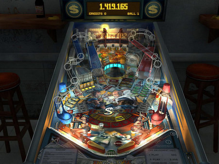 Игра SlamIt Pinball Big Score, скриншот