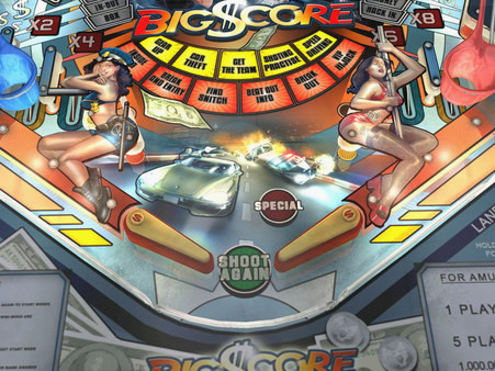 Игра SlamIt Pinball Big Score, скриншот