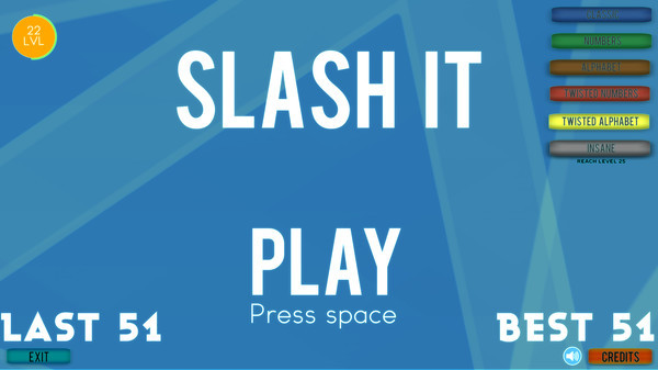 Игра Slash It, скриншот