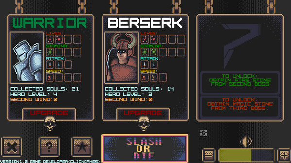 Игра Slash or Die, скриншот