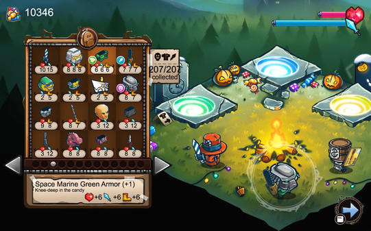 Игра Slashy Hero, скриншот