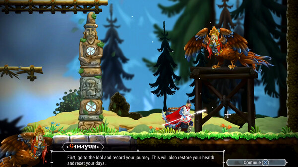 Игра Slavania, скриншот