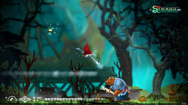 Игра Slavania, скриншот