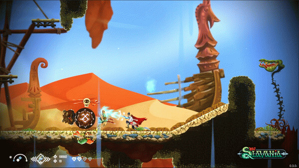 Игра Slavania, скриншот