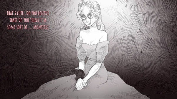 Игра Slay the Princess, скриншот