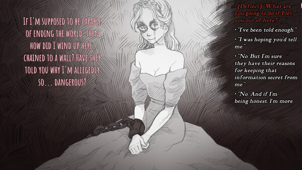 Игра Slay the Princess, скриншот