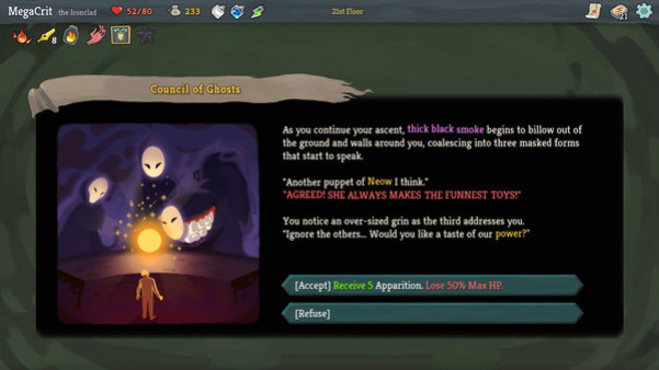Игра Slay the Spire, скриншот