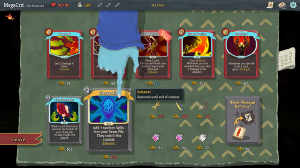 Игра Slay the Spire, скриншот