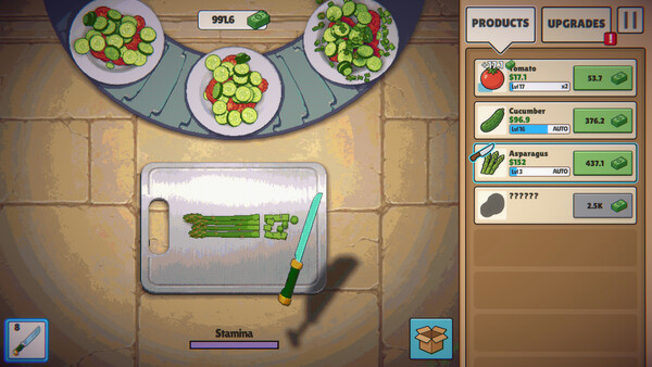 Игра Slice To Meet You, скриншот