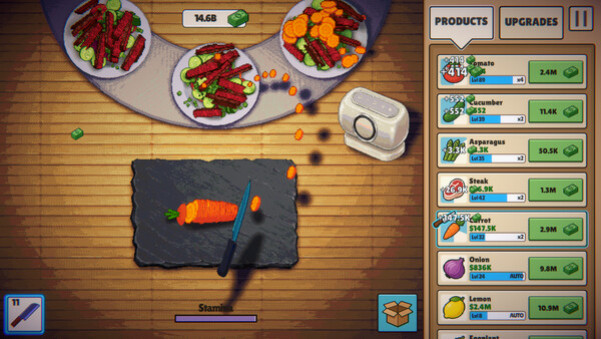 Игра Slice To Meet You, скриншот