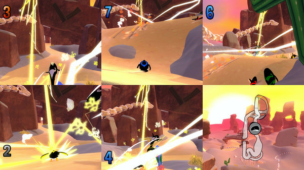 Игра Slide - Animal Race, скриншот