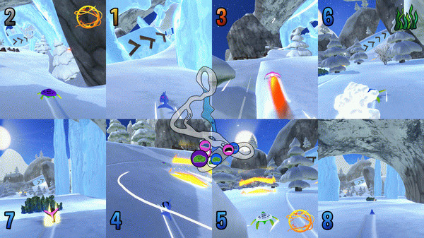 Игра Slide - Animal Race, скриншот