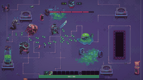 Игра Slime 3K: Rise Against Despot, скриншот