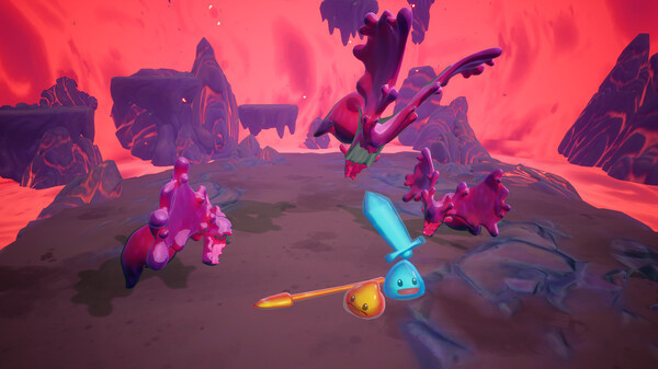 Игра Slime Heroes, скриншот