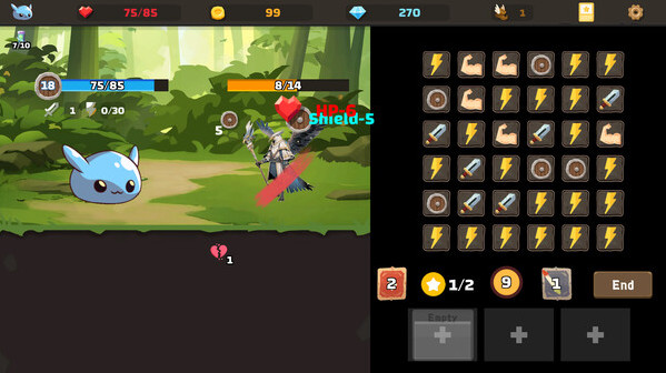 Игра Slime Link, скриншот