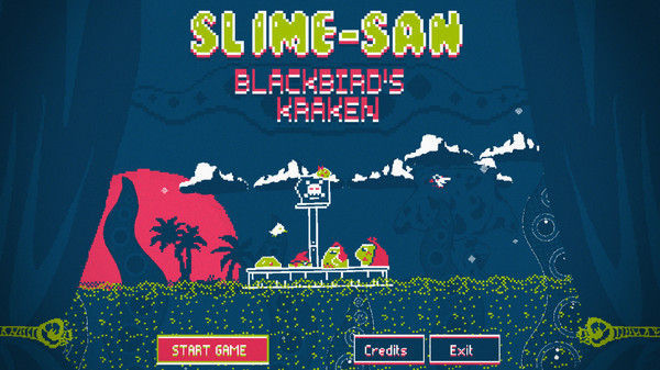 Игра Slime-san: Blackbird's Kraken, скриншот