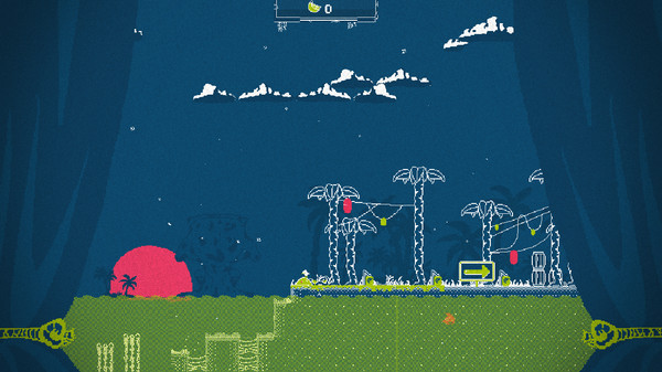 Игра Slime-san: Blackbird's Kraken, скриншот