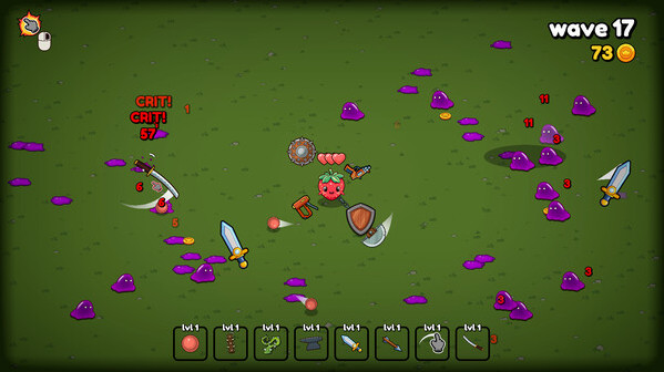 Игра Slime Squisher, скриншот