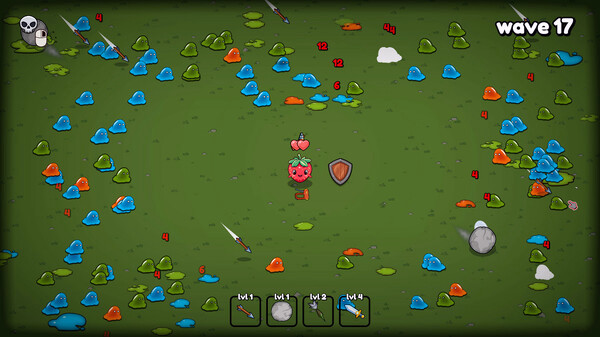 Игра Slime Squisher, скриншот