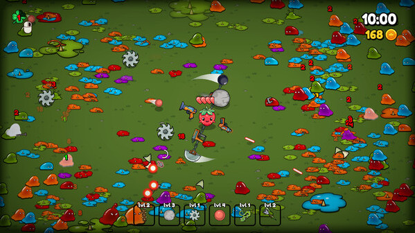Игра Slime Squisher, скриншот