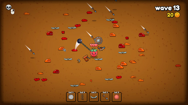 Игра Slime Squisher, скриншот