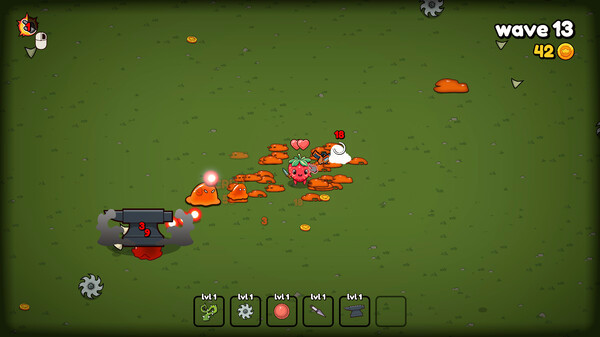 Игра Slime Squisher, скриншот