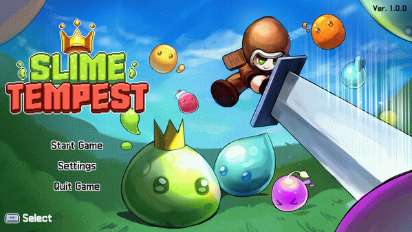 Игра Slime Tempest, скриншот