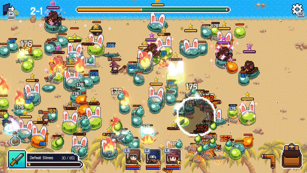Игра Slime Tempest, скриншот