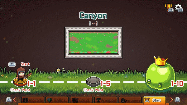 Игра Slime Tempest, скриншот