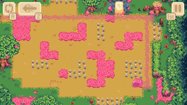 Игра Slip 'n Slime, скриншот