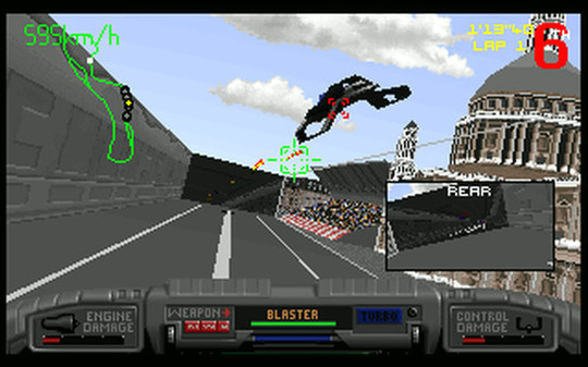 Игра Slipstream 5000, скриншот