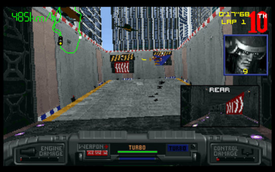 Игра Slipstream 5000, скриншот